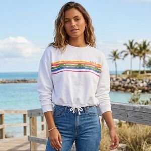 Colorful Striped Womens Shirt
